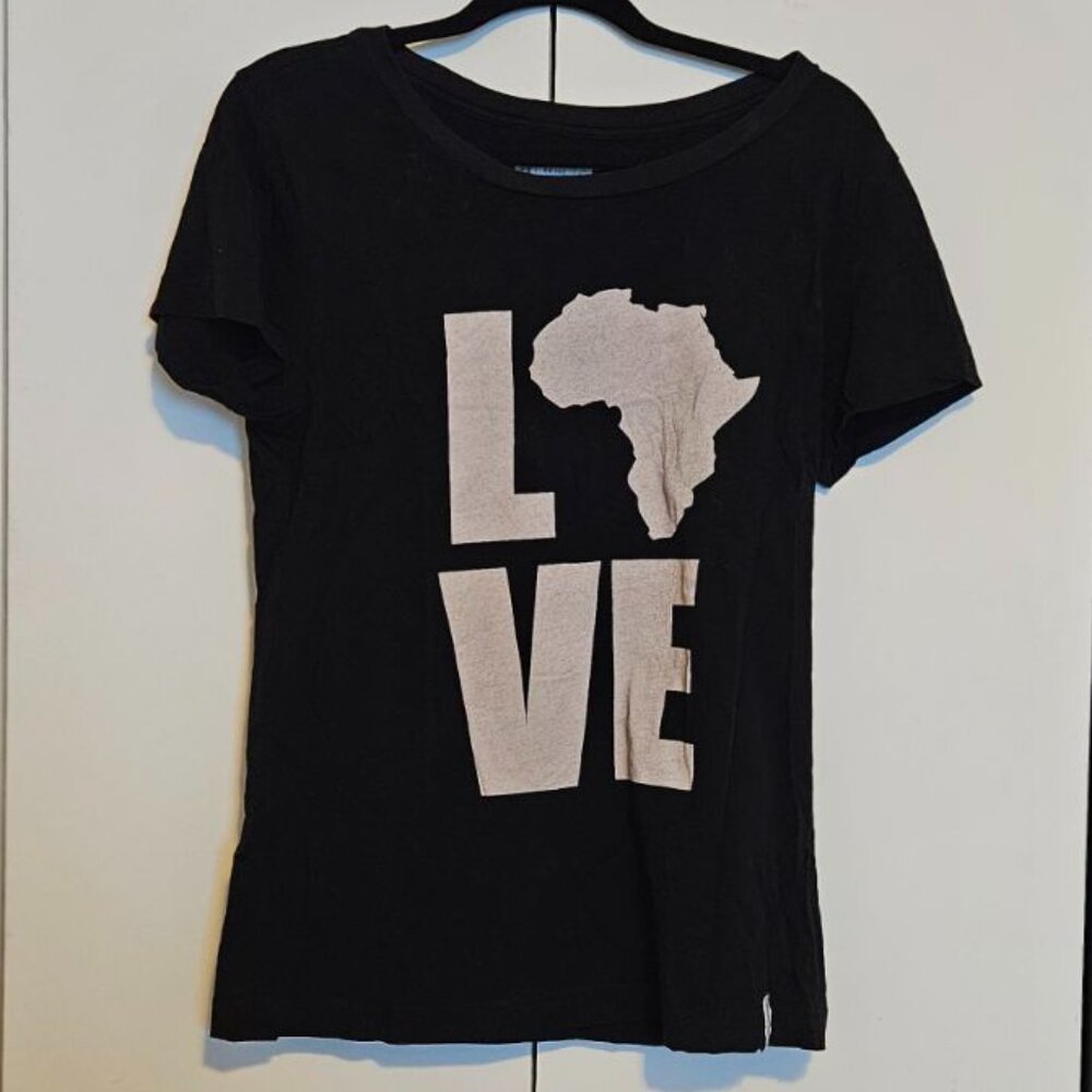 Krochet Kids Int Love Africa Basic Tee Black Large